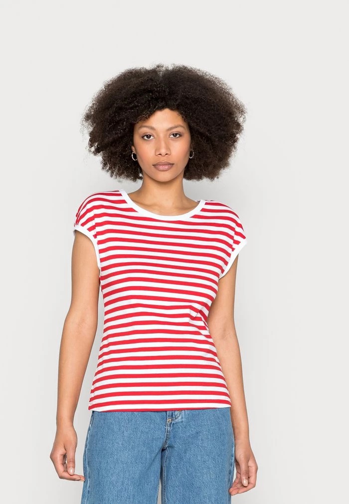 T-Shirt ANNA FIELD Anna Field Print T-shirt Rouge Femme | ALO-1914976